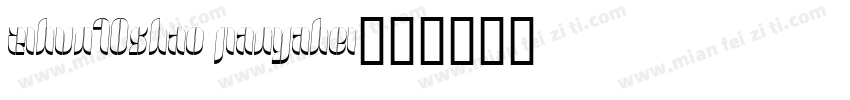 zihun10shao jianyahei字体转换